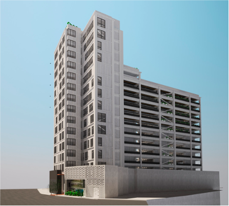 TORRE VITRUVIA MATERIALIDAD