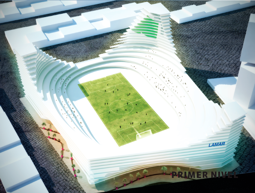 COMPLEJO POLIDEPORTIVO, CENTRODE POSGRADOS Y EDIFICIO CORPORATIVO LAMAR