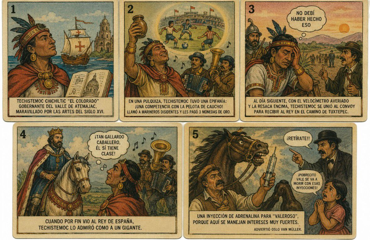 COLUMNAS DÓRICAS 1.2 — MUNDIAL DE OTRO MUNDO